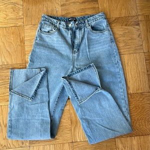 PrettyLittleThings Slit Jeans